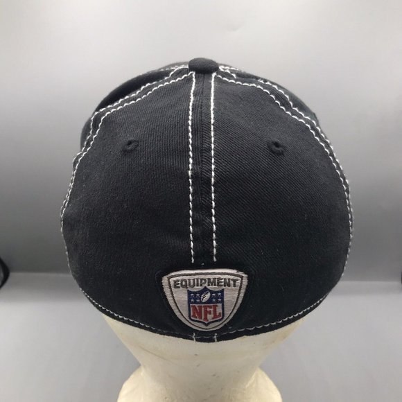 New Orleans Saints Reebok On-Field NFL Equipment Football Hat Flex Fit Sz S/M - Picture 3 of 6